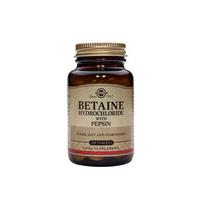 solgar betaine hydrochloride with pepsin 100tabs