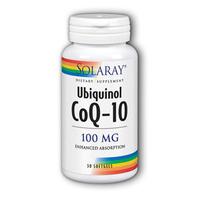 Solaray Ubiquinol CoQ-10, 100mg, 30SGels