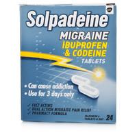 Solpadeine Migraine Ibuprofen & Codeine Tablets 200mg