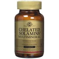Solgar Chelated Solamins Multi-Mineral Tablets - Pack of 90