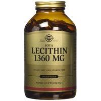 Solgar, Lecithin, Unbleached, 1360 mg, 250 Softgels