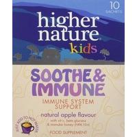 Soothe and Immune with manuka honey and black elderberry extract - 10 Sachets - Higher Nature