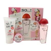 So...? Kiss Me Set de Regalo 30ml EDT + 50ml Crema de cuerpo + Lip Balm