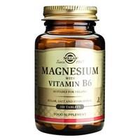 Solgar Magnesium with Vitamin B-6 Tablets 100 tablets