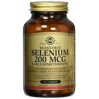 Solgar, Selenium, 200 mcg, 250 Tablets