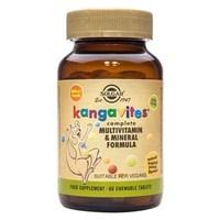 Solgar Kangavites&#174; Multivitamin &amp; Mineral Chewable Tablets Tropical Punch 60 chewable tablets