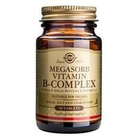 Solgar Megasorb Vitamin B-Complex Tablets 100 Tablets