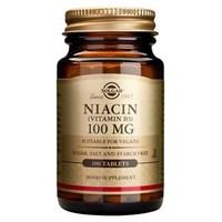 Solgar Niacin (Vitamin B3) 100 mg Tablets 100 tablets