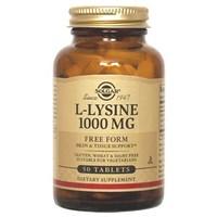 Solgar L-Lysine 1000 mg Tablets 50 Tablets