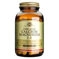 Solgar Chelated Calcium Magnesium 1:1 Tablets 120 tablets.