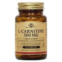 solgar l carnitine 500 mg tablets 60 tablets