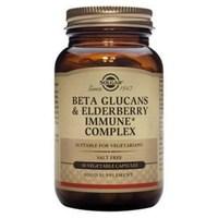 Solgar Beta Glucans &amp; Elderberry Immune Complex 60 Vcaps