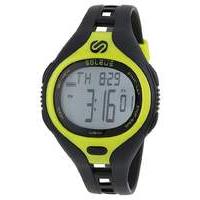 Soleus Dash Large Watch - Black/Lime