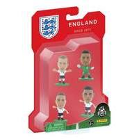 Soccerstarz - England (euro) 4 Player Blister Pack B /figures
