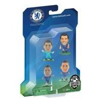 SoccerStarz Chelsea 4 Player Blister Pack Version A Home Kit (Blue/White)