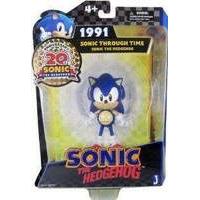 sonic through time 1991 5 inch figure sonic the hedgehog 20th annivers ...