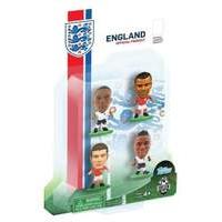 Soccerstarz - England 4 Player Blister Pack C - Sterling Wilshere Gibbs Cole
