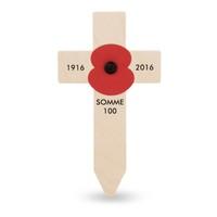 Somme 100 Remembrance Cross