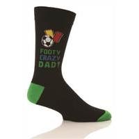 Socks Socks footy crazy dad socks