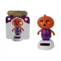 solar pumpkin wobbler toy