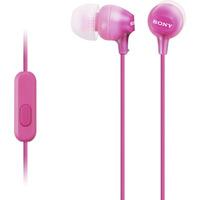 Sony MDR-EX15APPI, In-Ear Ear-Bud, Pink