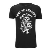 sons of anarchy mens reaper t shirt black s