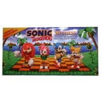Sonic The Hedgehog 3D Chess Set - Sonic Chess Game Collectible