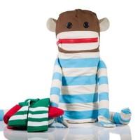 Sock Monkey Laundry Bag