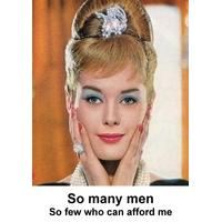 So Many Men | Funny Card