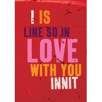So in love | Valentine\'s Day Card