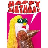 Sock puppet G | Birthday Card