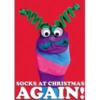 Socks Again | Christmas Card | BS1072