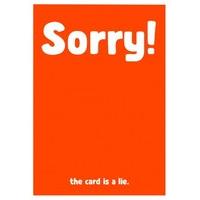 sorry lie sorry card wb1076