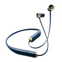 sol republic shadow wireless bluetooth neckband blue earphones