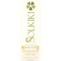 Solkiki, Hazelnut Cream, dairy free white chocolate gianduja bar