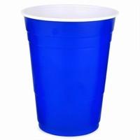 solo blue american party cups 16oz 455ml pack of 50