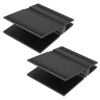 SoundXtra Black Universal Small Speaker Stands (Pair)
