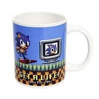 Sonic The Hedgehog Get A Life 300ml Mug