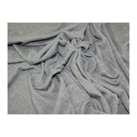 Soft Ponte Roma Stretch Jersey Dress Fabric Grey