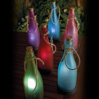 Solar Frosted Glass Bottles