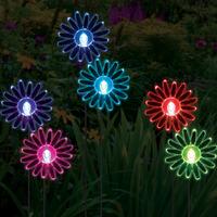 Solar Sunflower Lights (2 Pack)