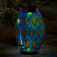 Solar Peacock Lantern