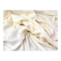 Soft Viscose Stretch Jersey Dress Fabric Cream