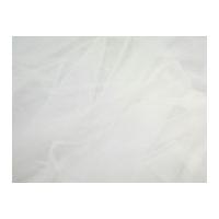 Soft Tulle Net Fabric Ivory