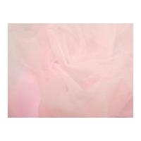 Soft Tulle Net Fabric Pale Pink