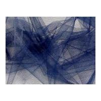 Soft Tulle Net Fabric Navy Blue