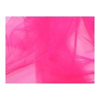 Soft Tulle Net Fabric Cherry Pink