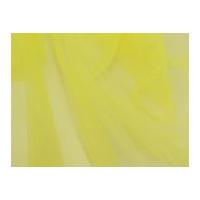 Soft Tulle Net Fabric Citronelle Yellow