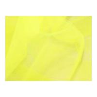 Soft Tulle Net Fabric Fluorescent Lemon