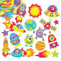 Solar System Foam Stickers (Pack of 120)